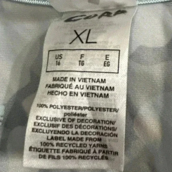 GUC Adidas XL size 16 girls 3-stripe jacket in a fun colorful camo. Athletic - Picture 14 of 16